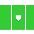 Official League Baseball Hitting Mats 6'x12' Pad