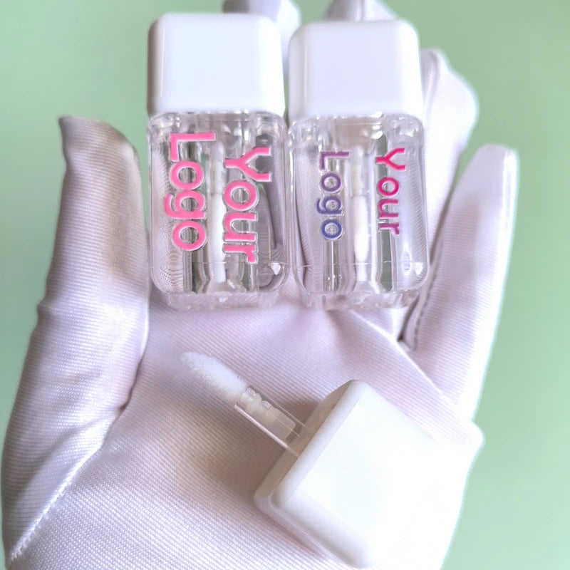 CY332 Stock Low MOQ Good Quality 3.5ML Mini Lip Care Cute Cosmetics Smooth Plumped Lip Gloss Tube Fruity Lip Oil Tube