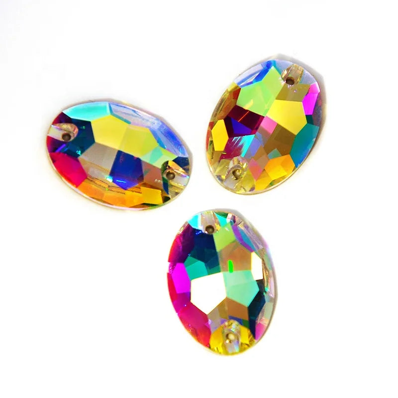 3210 Hot Sale Crystal Garment Beads China Supplier Sew on ab Rhinestones Strass