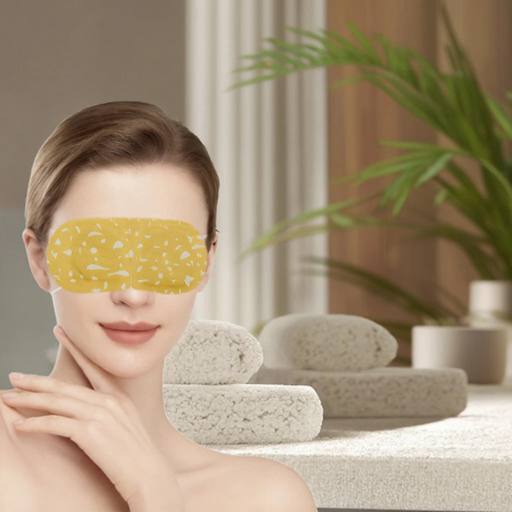 TheMoreCare Eye Care Jasmine Self Warming Steaming Eye Mask Hot Heated Steam Eye Mask Manufacturer