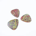Huiying Different Stones Wholesale Daily Performance Practice Using Dragon Blood Stone Guitar Accessories Picks