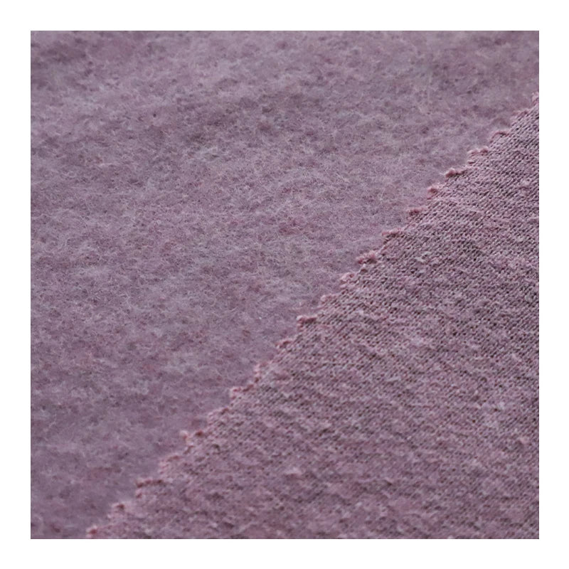 62001 Organic French Terry Knit Fabric 55% Hemp 45% Recycled Polyester Customized Colors GOTS Certified OEKO-TEX for Hoodie