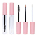 China Lowest Price 10ml Plastic pink Round clear Eyelash Lipstick Tubes for Cosmetics Mascara Lip Gloss Containers