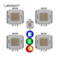 New RGB COB Integrated High Power LED Lamp Beads 10W 20W 30W 50W 100W Red Green Blue Large Glow Chip Copper Frame DIY Lighting
