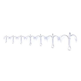 2# 4# Treble Blood Slot Fishing Hook High Quality Fishing Hook