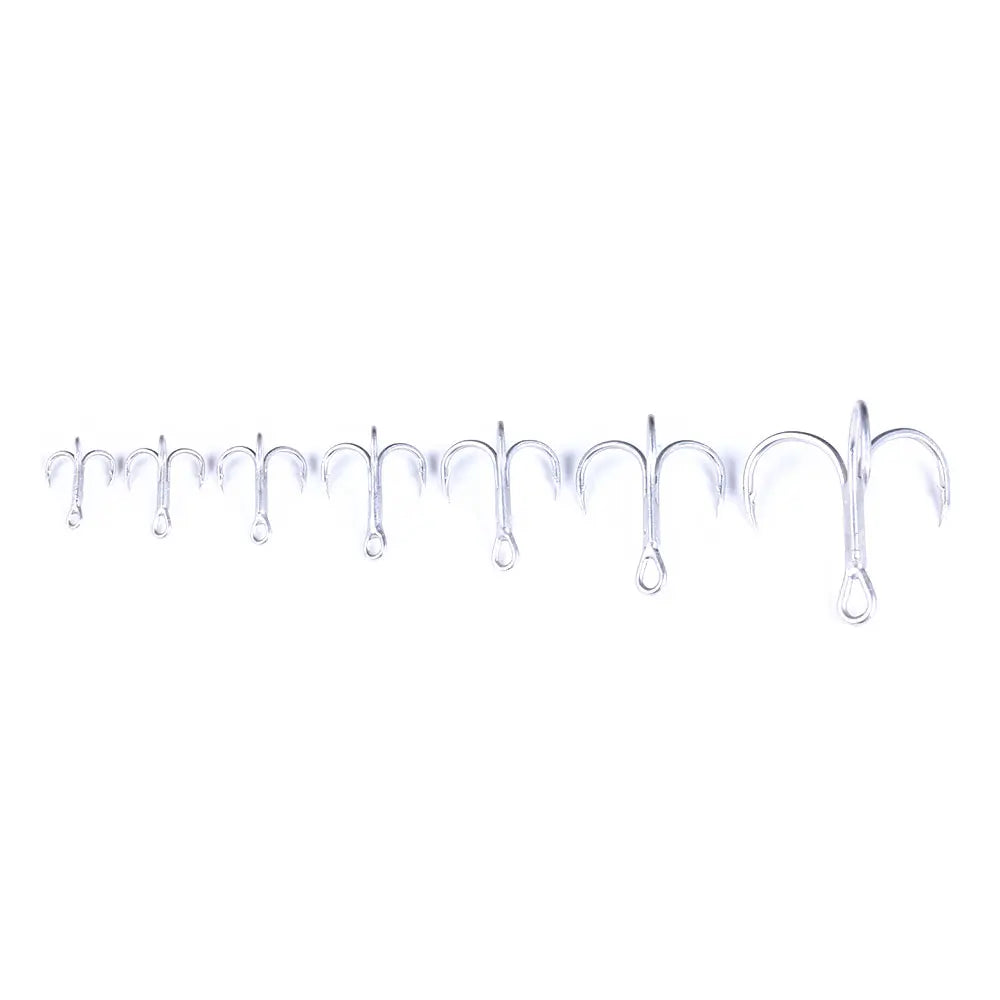 2# 4# Treble Blood Slot Fishing Hook High Quality Fishing Hook