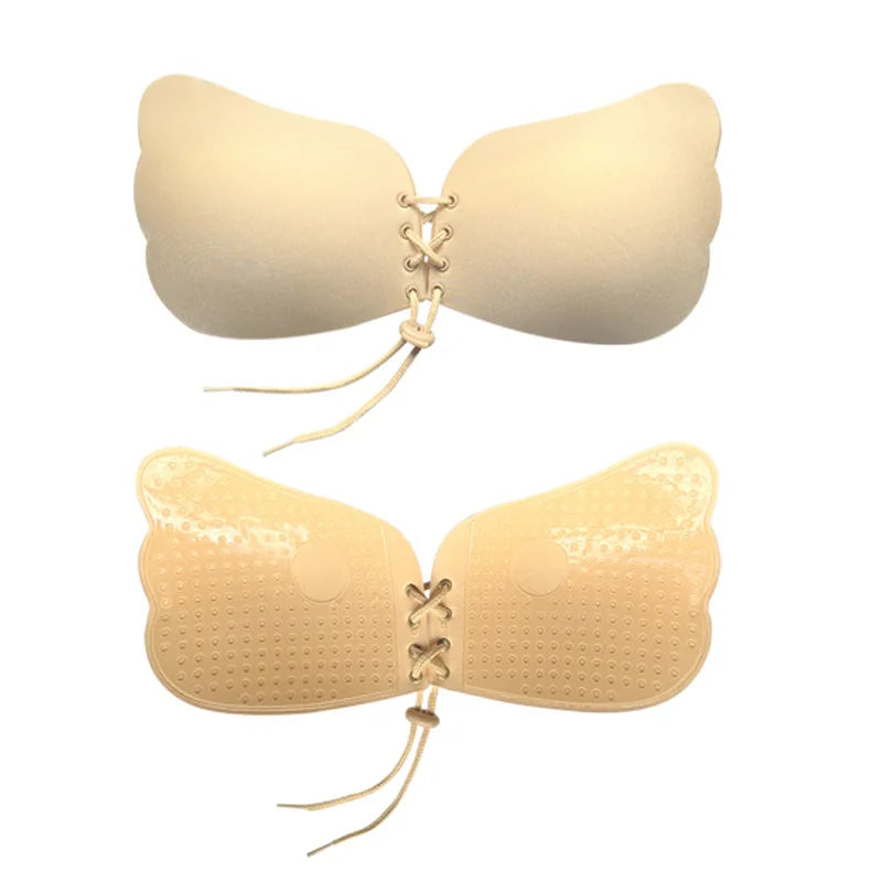 Manufacturer Wholesale Invisible Gel for Magic Stick Self-Adhesive Push-Up Strapless Backless Silicone Bra Pasties