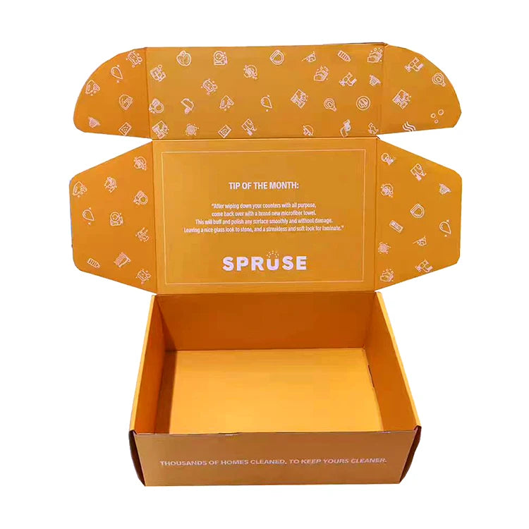 Express Custom Color Clothing Package Cardboard Box Packaging Corrugated Box with Printing logo