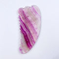 Huiying Natural Fluorite Claw Facial Massage Stone Scraper Face Massager Face Gua Sha Board Skin Care Lifting Tool