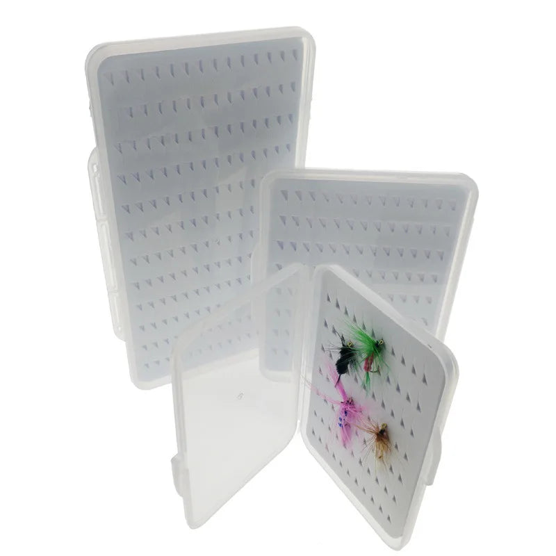 Wholesale Fly Box Fishing Tackle Abs Fly Fishing Foam Box Fish Hook Spoon Accessories Storage Boxes