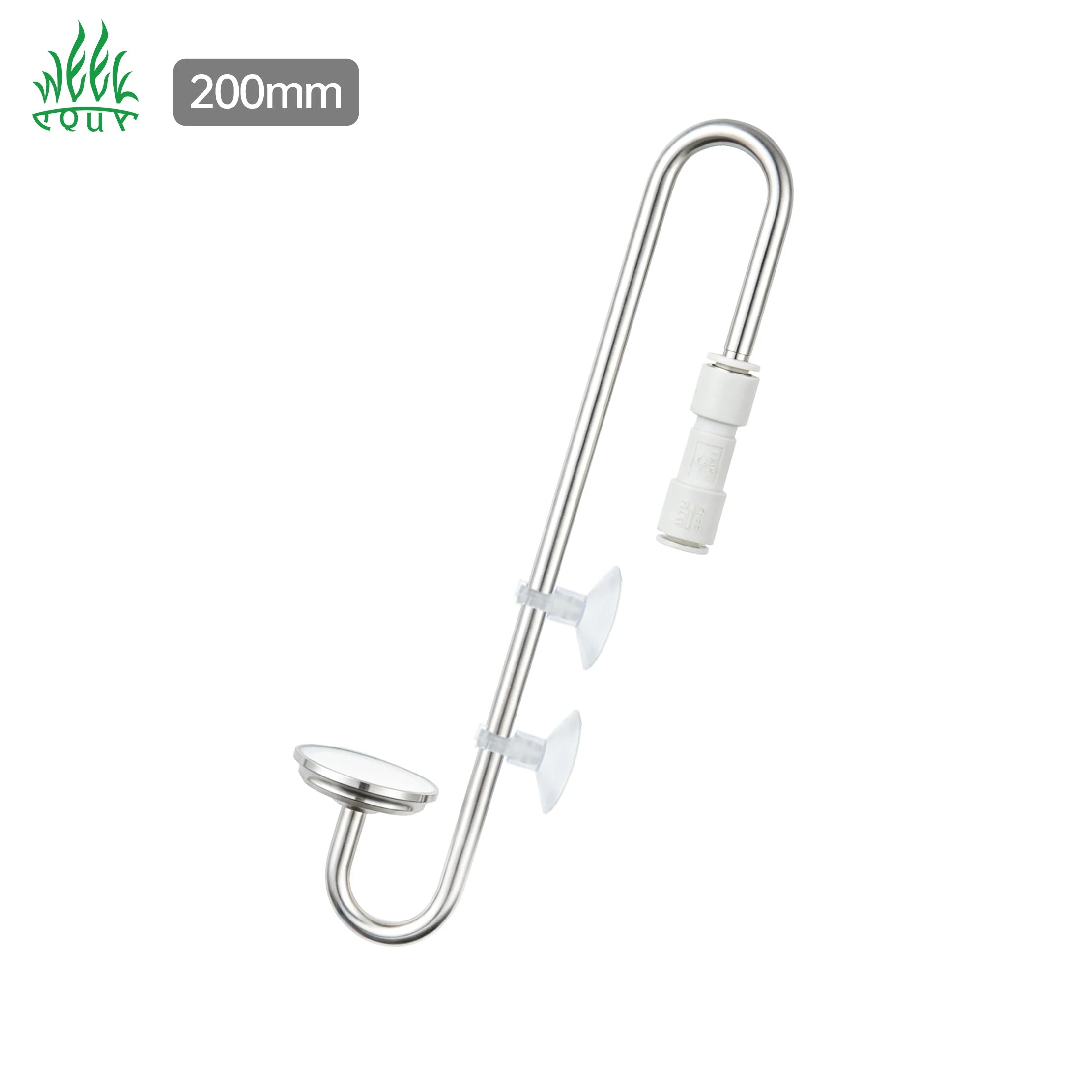 Factory Wholesale Co2 Atomization Bubble Check Valve 200mm 304 Stainless Steel Diffuser for Small Aquatic Plant Fish Tank
