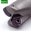 Maifix AJX09R 25mm Tool Holder JOMW 09T3 Clamped Fast Carbide Insert Alloy End Mill CNC Feeding Milling Cutters