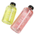 600ML 900ml 1 Liter Cheap Price Transparent Plastic Bottle Water Bottle Custom