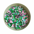 Spring Theme Soft Polymer Clay Flower Leaves Butterfly Slices Sprinkles 500g/lot DIY Jewelry Craft Nail Art Deco