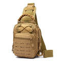 Hunting Sports Chest Molle Camping Range Shoulder Sling Custom Crossbody Laser Cut Tactical Bag