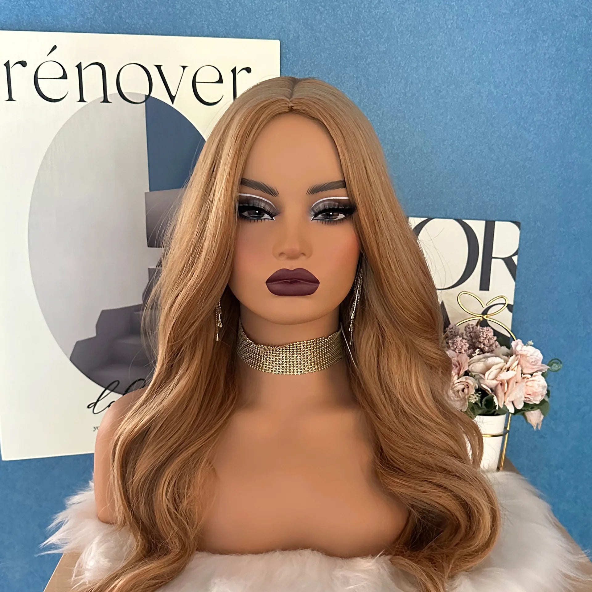 Fashion Female Mannequin Head for Wig Display