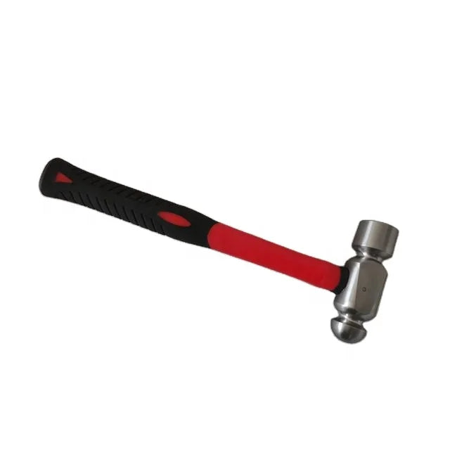 Oak Brand Non Magnetic Titanium Tools 1LB Ball Head Hammer With Fiberglass Handle  Corrosion Resistant and Lightweight