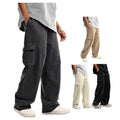 2024 OEM Cargo Sweat Pants Men Streetwear Black Cargo Pants Khaki Track Trousers Plus Size Cargo Pants Men