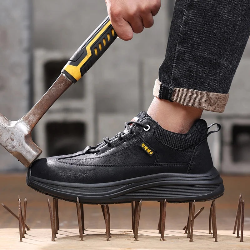 GUYISA Four Seasons Multi-functional Casual Style Safety Shoes Insulated 10KV Non-slip SRC Safety Shoes