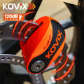 Wear Resistant Anti-Theft KOVIX Motorcycle Disc Lock With Alarm Rust Preventing E Bike Scooter Lock Lock for Bicycle