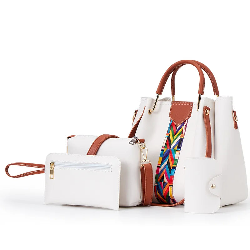 Factory Direct Wholesale Sac a Main Femme Women Tote Bag Durable Pcs Set Bags Handbags for Women