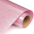 Wholesale Korea Quality Flex Iron on Pink Vinyl Sheets Rolls Vinil Textil Glitter HTV Heat Transfer Vinyl for Clothing T Shirt