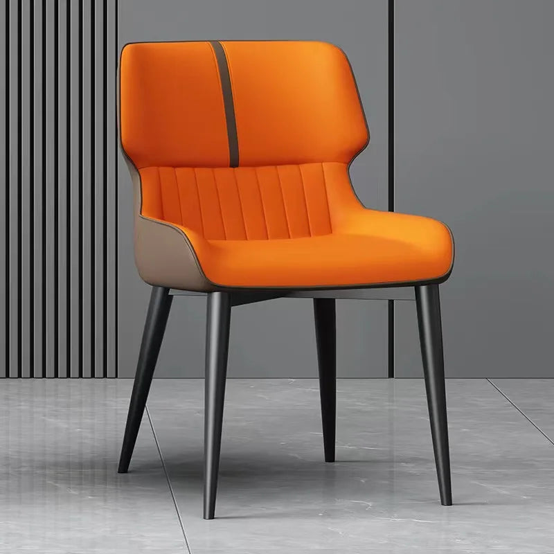New Sell Chair Gold Luxury Cheap Nordic Modern Metal Sofa Home Sets Leather Waiting Lounge Accent Furniture Living Room Chairs MegaBDM