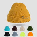 Wholesale Distressed Knitted Hat Custom Beanie for Men and Women Slouch Keep Warm Winter Hat Knitted Beanies