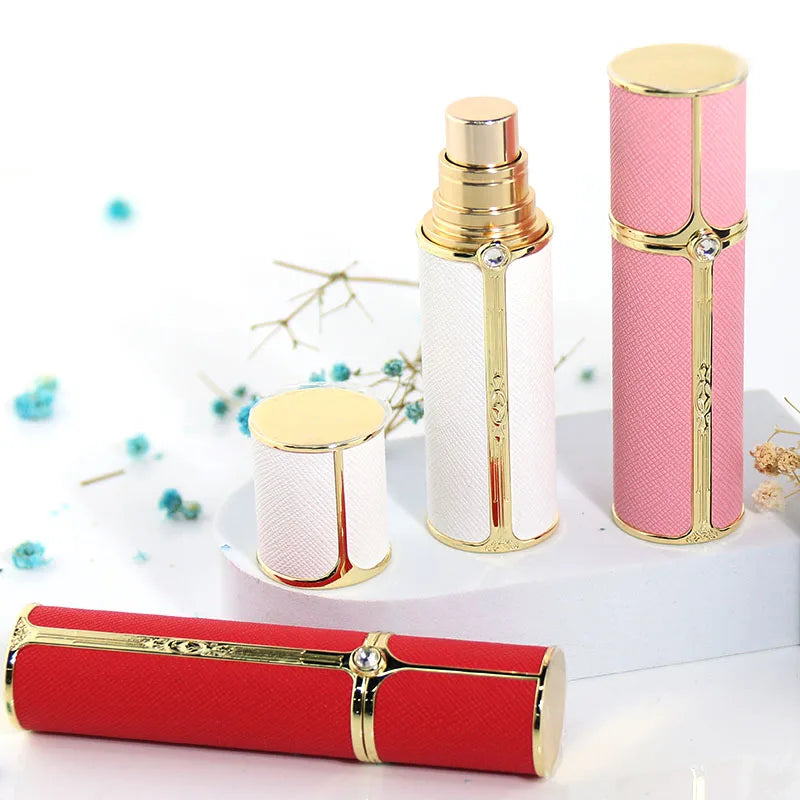 10ml Customized Perfume Refill Spray Bottles Portable Aluminium Travel Refillable Fragrance Atomizer Cosmetic Bottle