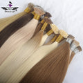 Israel Salon 30 Inch Raw Virgin Russian Remy Hair Human Hair Double Drawn Bonded Keratin Flat U Tip Hair Extension