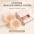Ultra-thin Silicone Reusable Nippleless Nipple Cover Adhesive Pasties for Women