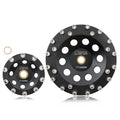 4-7inch Dots Segment Diamond Grinding Cup Wheel Abrasive Grinding Wheel Grinding Disc Abrasive Disc for Terrazzo Concrete Marble