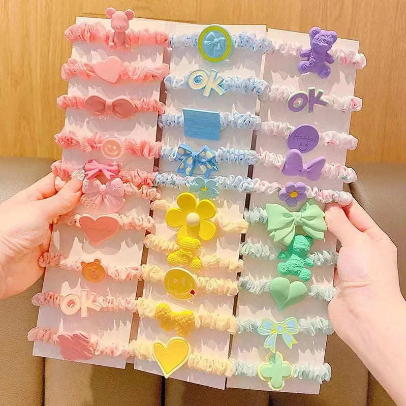 2026 Children's Hair Rubber Band Girls' Small Intestine Hair Ring Head Rope Girls' Hair Rope