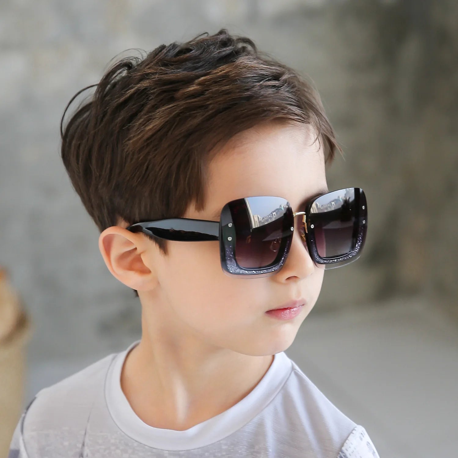 One-Piece Sunglasses Street Photography Travel Women  Sunglasses Versatile Personalized Glasses