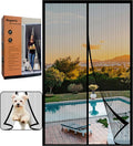 Magnetic Bug Net Door Magnetic Mosquito Net Door Curtain Anti Mosquito Bug Midge Mesh Mosquito Screen Door With Magnets CN;HEB