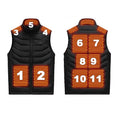 USB Rechargeable Electric Unisex Camo Thermal Vest Winter Cotton Filled Jacket for Men and Women Sweat-Trap Jacket