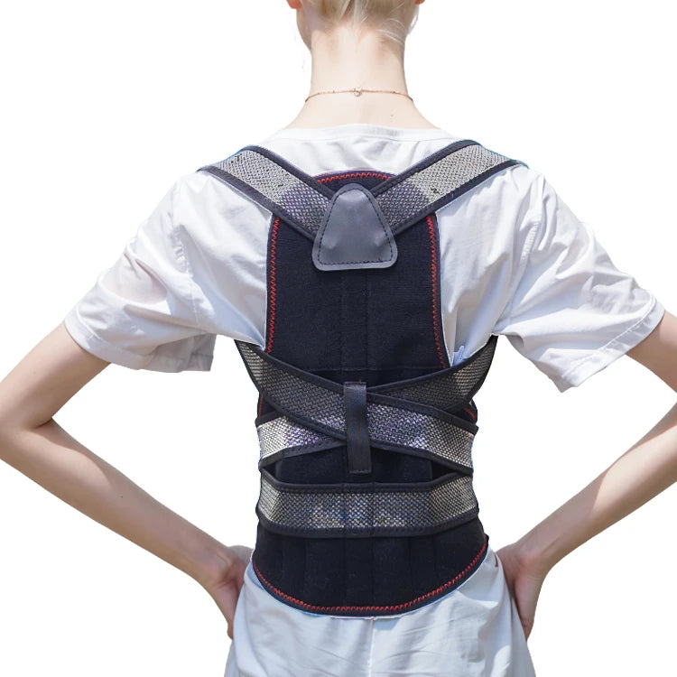 Back Shoulder Straightener Full Back Support Upper Lower Back Brace Posture Corrector