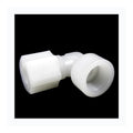 PVDF Female Elbow 90-Degree Bend Inner Teeth Plastic Threaded Fittings Pipe Fittings