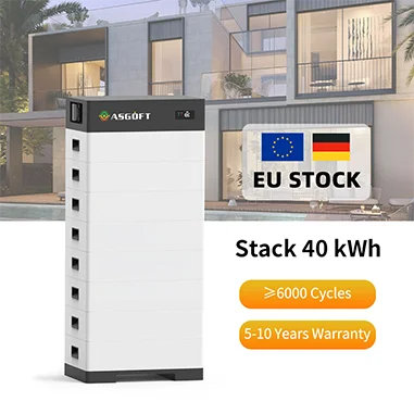 Customizable 204V 307V 15KWh 30kWh 40kWh Stackable LiFePO4 Energy Storage Lithium Battery CAN 100AH 409V Display Racks Included
