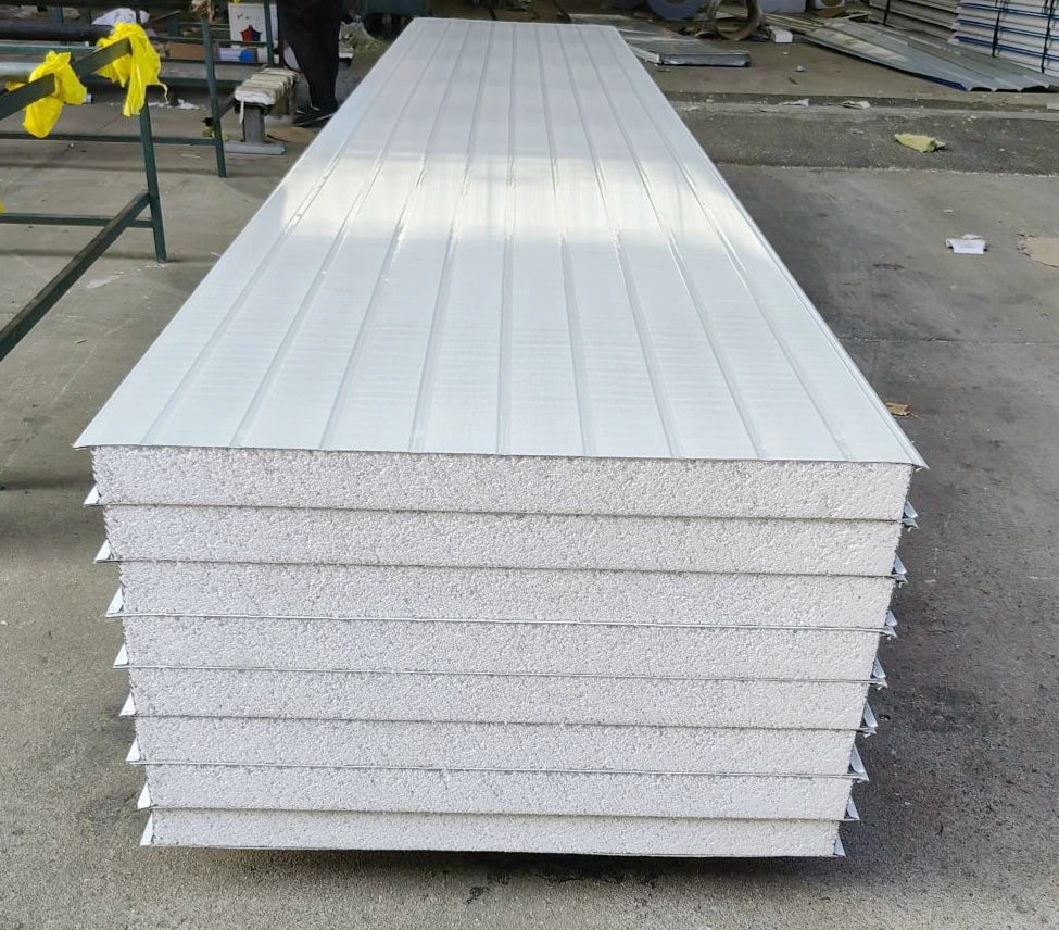 High Quality Fireproof Eps Sandwich Building Materials Thermal Insulation Eps Foam Core Construction Wall Sandwich Panel