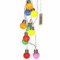 Hot Sale Outdoor LED Christmas Ball Light Ornament Colorful LED Ball String Hanging Decor for Trees Christmas Decorations
