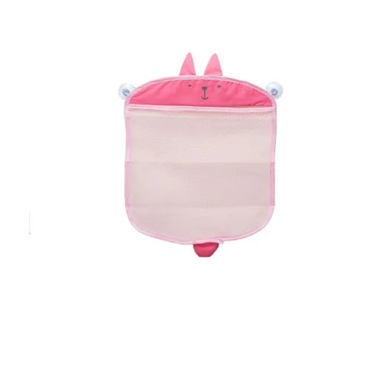 Bath Toys Bag Bathroom Mesh Organizer Quick Drying Mesh Net Shower Storage Bag