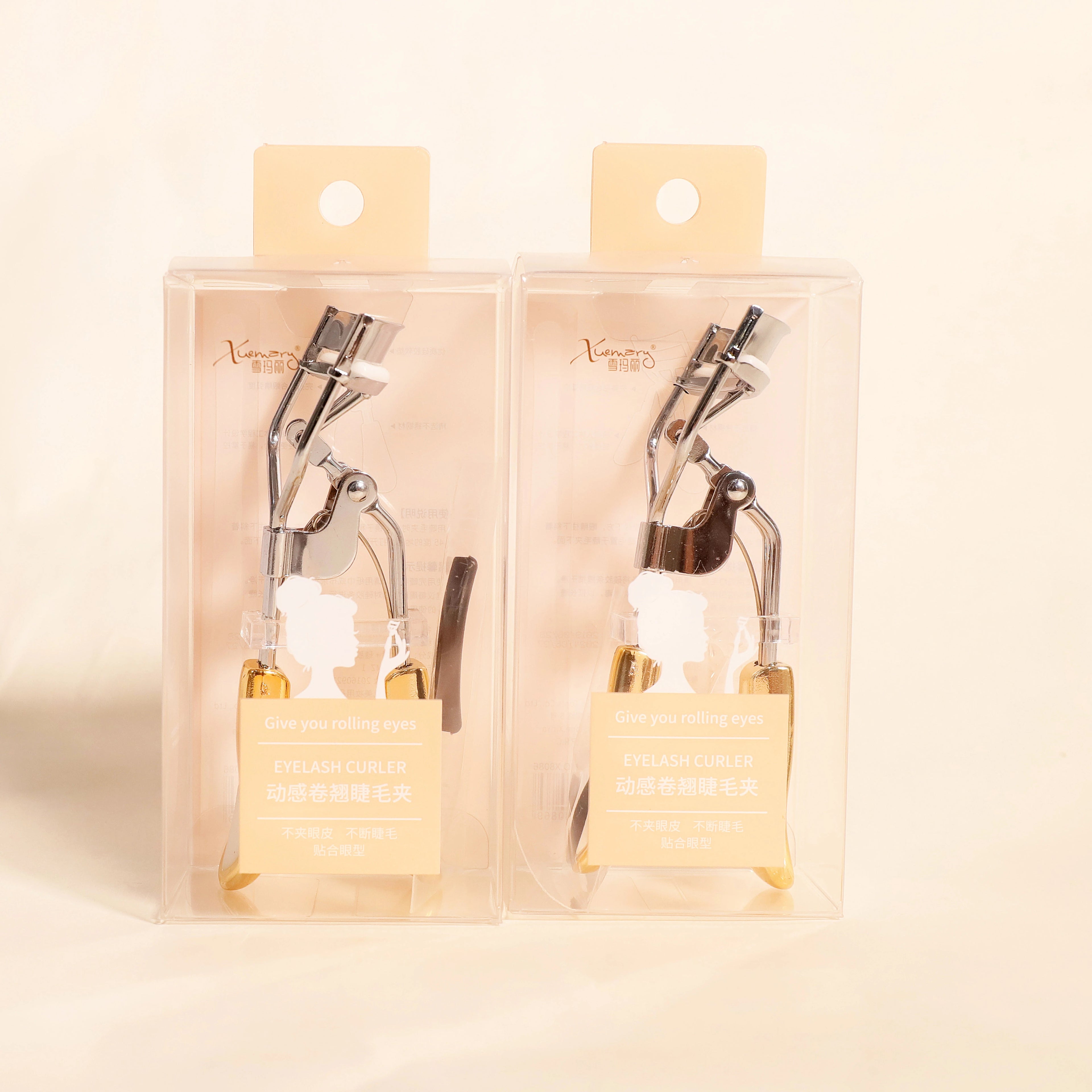 Private Label Professional Mini Magic Stainless Steel Eyelash Curler Eye Beauty Accessory