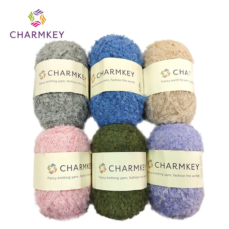 Dyed Super Soft Cheap Price 100% Polyester Knitting Spun Carpet Fluffy Yarn for Crochet