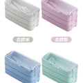 Three-layer Microwave Student Lunch Box Wheat Grass Bento Box