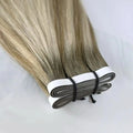 Factory Wholesale 100% Human Hair Russian Remy Seamless Invisible Double Drawn Long Weft Tape in Extensions MegaBDM