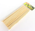 Wholesale Factory Price Disposable BBQ Sticks for Food 3.0mm*25cm Bamboo Round Sticks