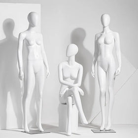 Popular Fiberglass Female Mannequin for Vintage Fashion