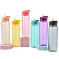 Wholesale best selling product 700ML handle single layer tumbler water bottle plastic bottle travel bottle with lid and straw