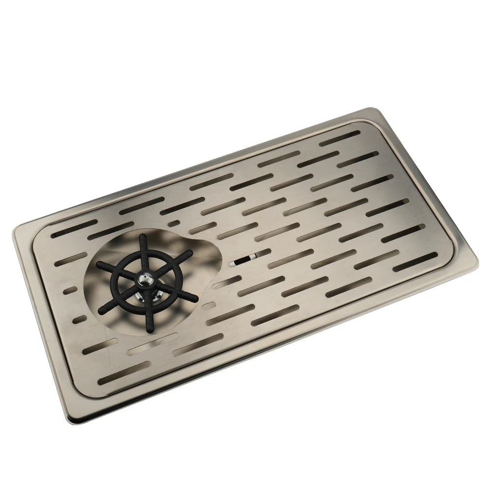 425mm Stainless Steel Pitcher Rinser High Pressure Bar Beer Cup Washer Undermount Kitchen Sink With Glass Rinser